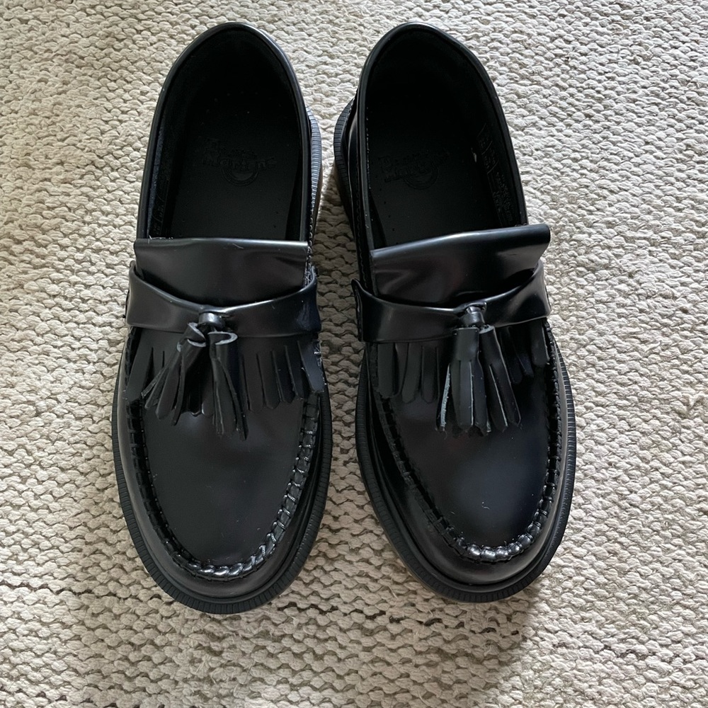 Dr. Martens Adrian Smooth Leather Tassel Loafers